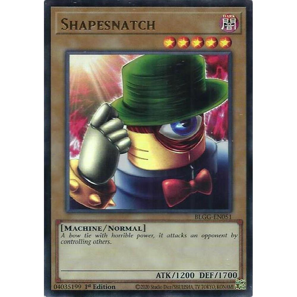 [ Bài Yugioh Chính Hãng ] Shapesnatch - BLGG-EN051 - Ultra Rare