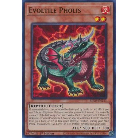 [ Bài Yugioh Chính Hãng ] Evoltile Pholis - MP24-EN213 - Ultra Rare 1st Edition
