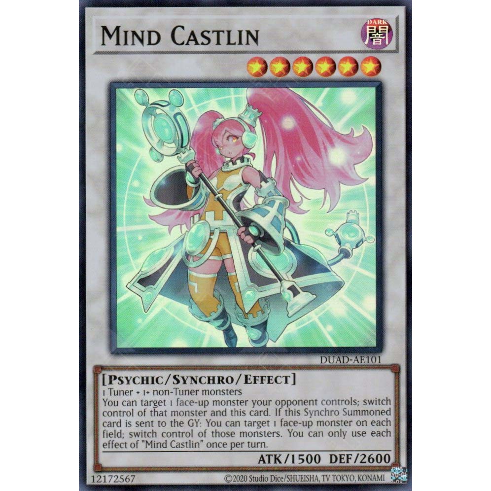 [ Bài Yugioh Chính Hãng ] DUAD-AE101 Mind Castlin - Super Rare