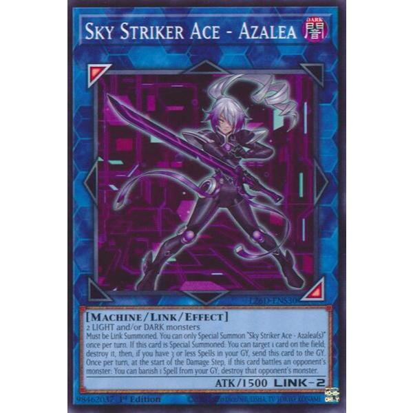 [ Bài Yugioh Chính Hãng ] Sky Striker Ace - Azalea - L26D-ENS30 - Common