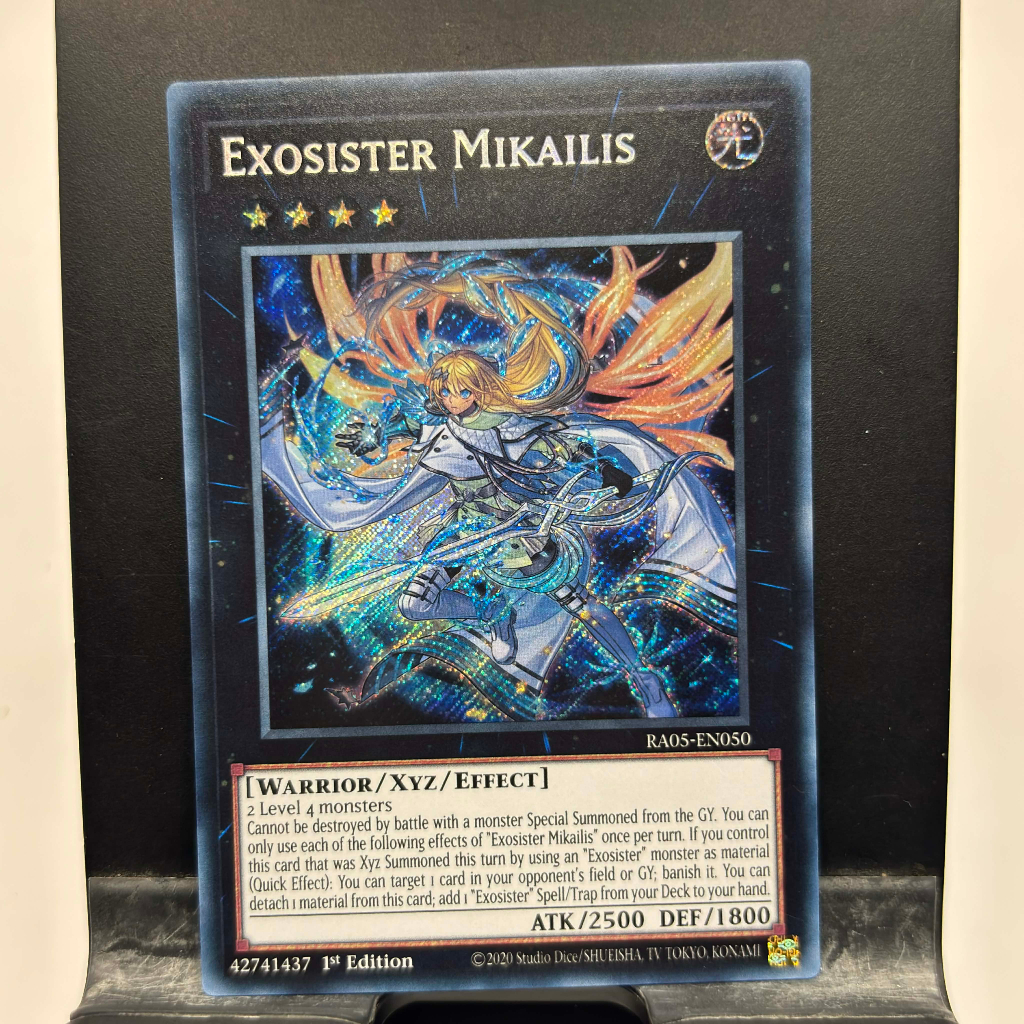[ Bài Yugioh Chính Hãng ] Exosister Mikailis - RA05-EN050 - Super/Ultra/Secret