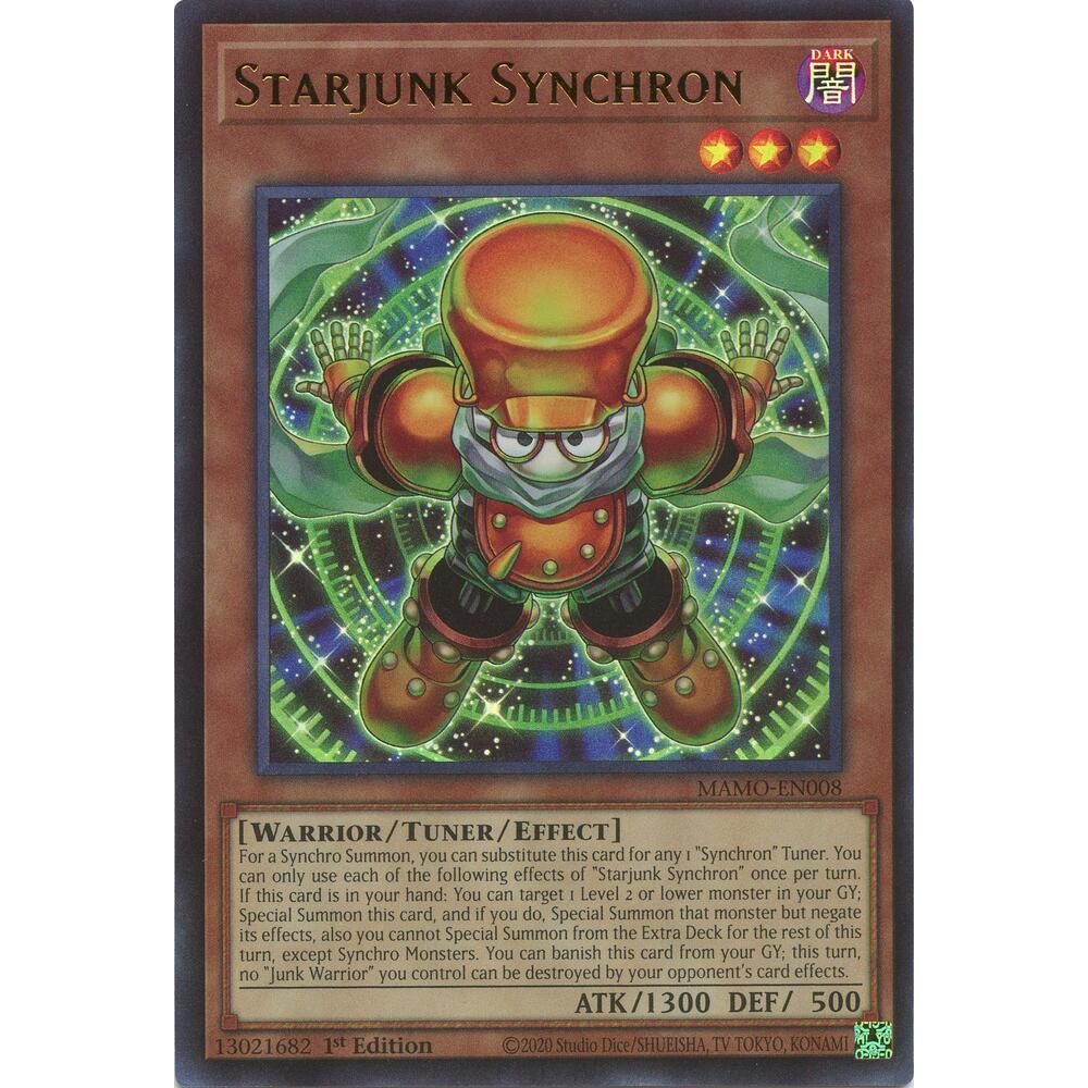 [Thẻ Bài Yugioh Chính Hãng] Starjunk Synchron - MAMO-EN008 - Ultra Rare