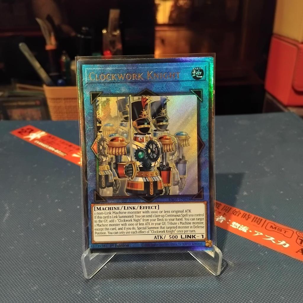 [ Bài Yugioh Chính Hãng ] RA05-EN058 Clockwork Knight - Ultimate Rare