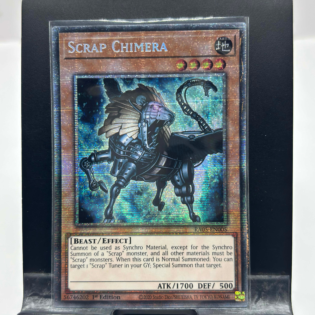 [ Bài Yugioh Chính Hãng ] Scrap Chimera - RA05-EN005 - Starlight Rare