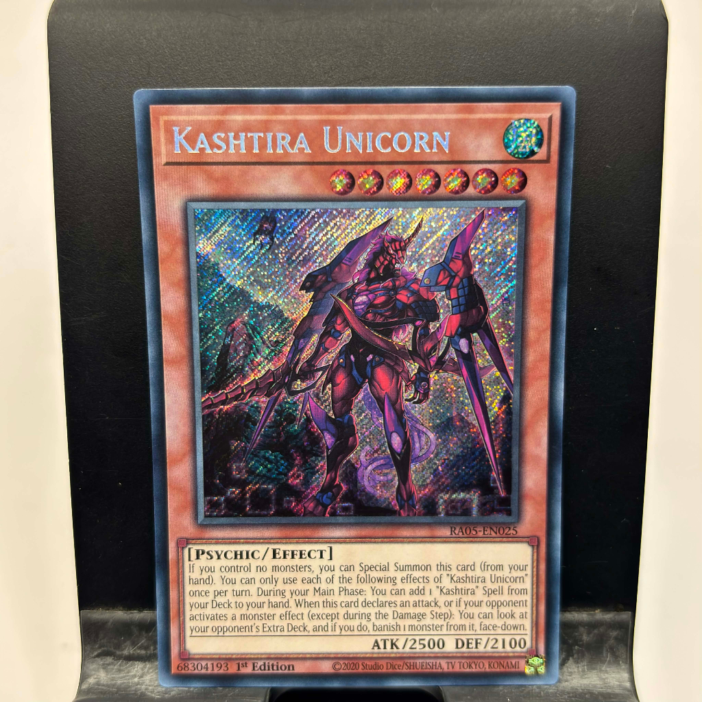 [ Bài Yugioh Chính Hãng ] Kashtira Unicorn - RA05-EN025 - Super/Ultra/Secret