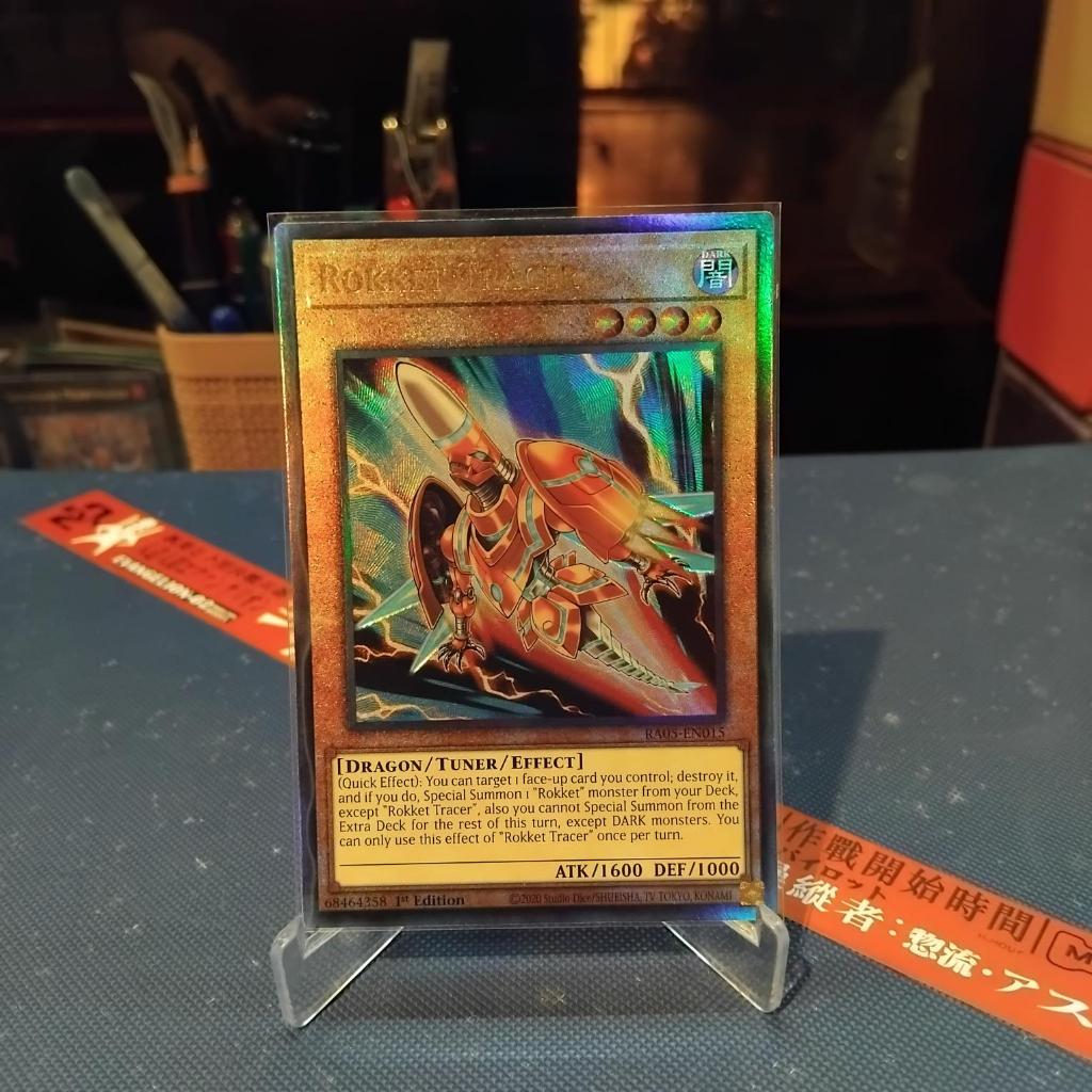 [ Bài Yugioh Chính Hãng ] RA05-EN015 Rokket Tracer - Ultimate Rare