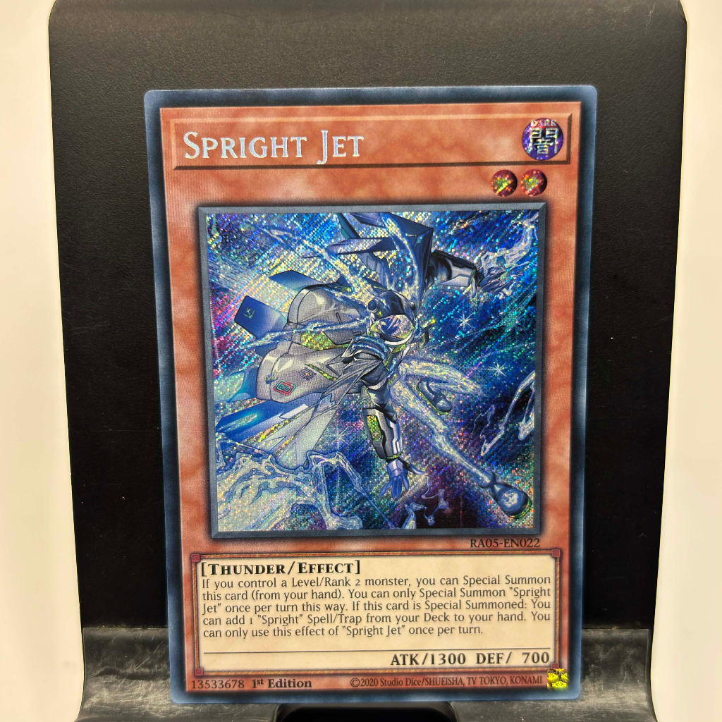 [ Bài Yugioh Chính Hãng ] Spright Jet - RA05-EN022 - Super/Ultra/Secret