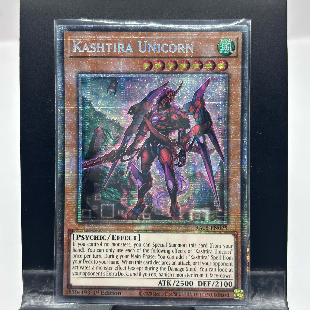 [ Bài Yugioh Chính Hãng ] Kashtira Unicorn - RA05-EN025 - Starlight Rare