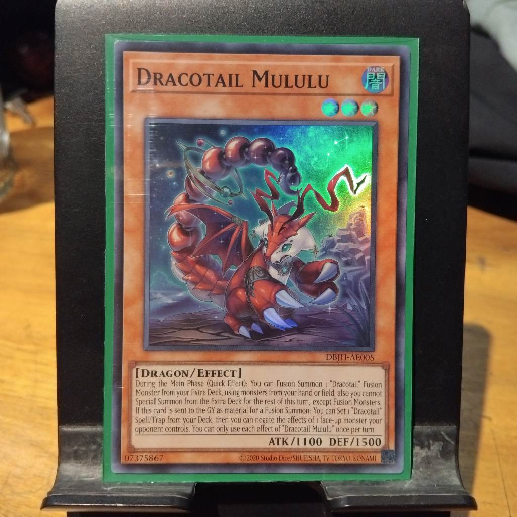 [ Bài Yugioh Chính Hãng ] DBJH-AE005 Dracotail Mululu - Super Rare