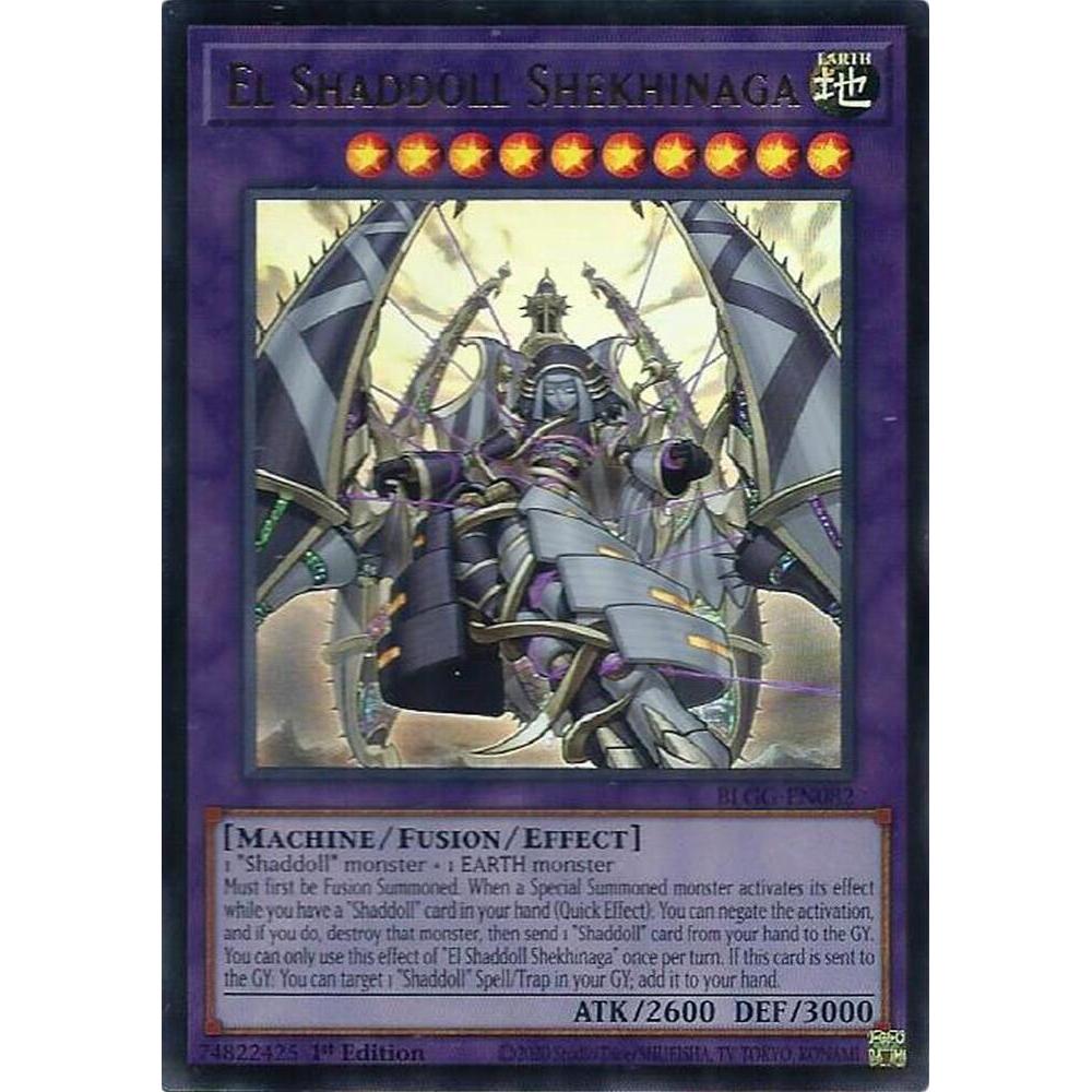 [ Bài Yugioh Chính Hãng ] El Shaddoll Shekhinaga - BLGG-EN082 - Ultra Rare