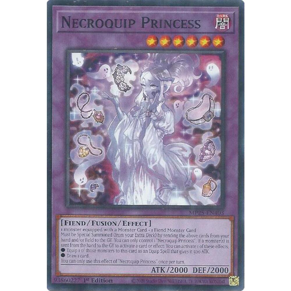 [ Bài Yugioh Chính Hãng ] Necroquip Princess - MP25-EN403 - Common 1st Edition