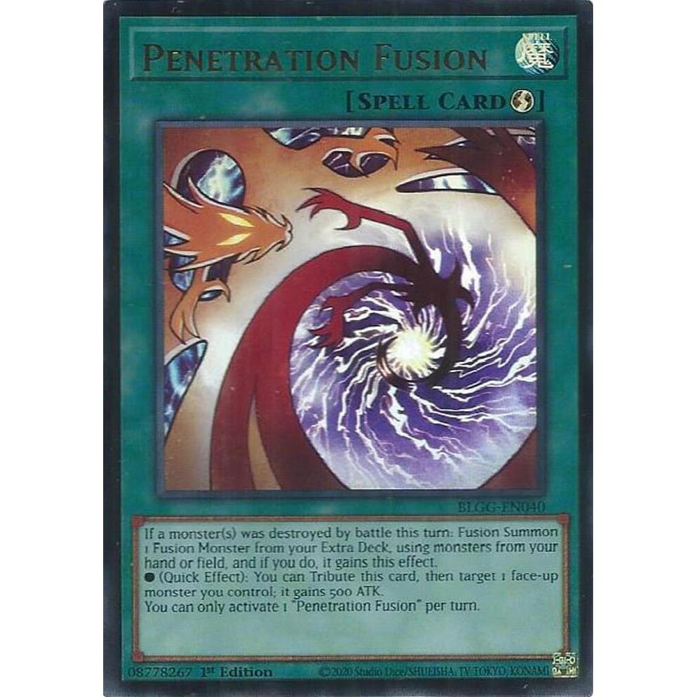 [ Bài Yugioh Chính Hãng ] Penetration Fusion - BLGG-EN040 - Ultra Rare
