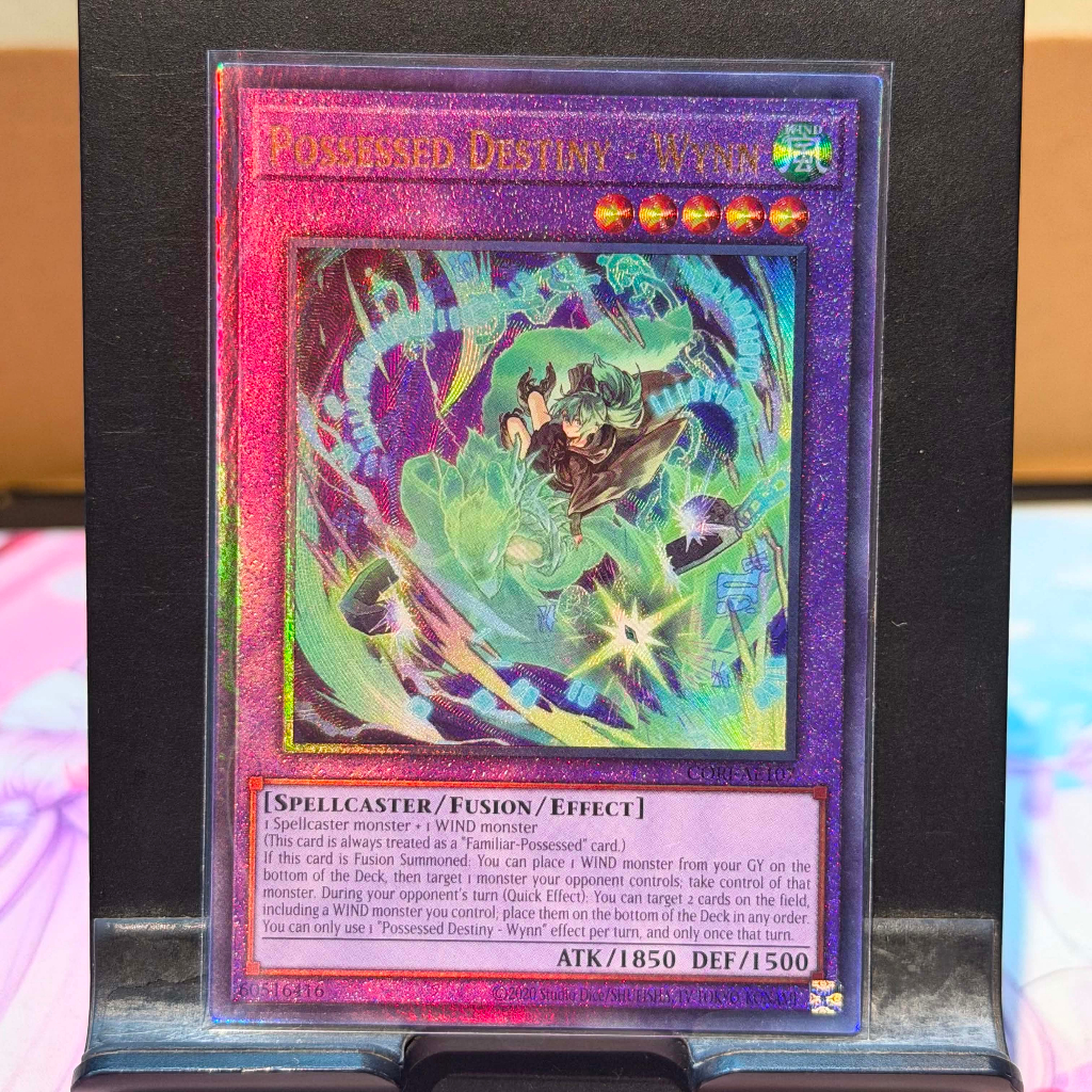 [ Bài Yugioh Chính Hãng ] CORI-AE107 Possessed Destiny - Wynn - Ultimate Rare