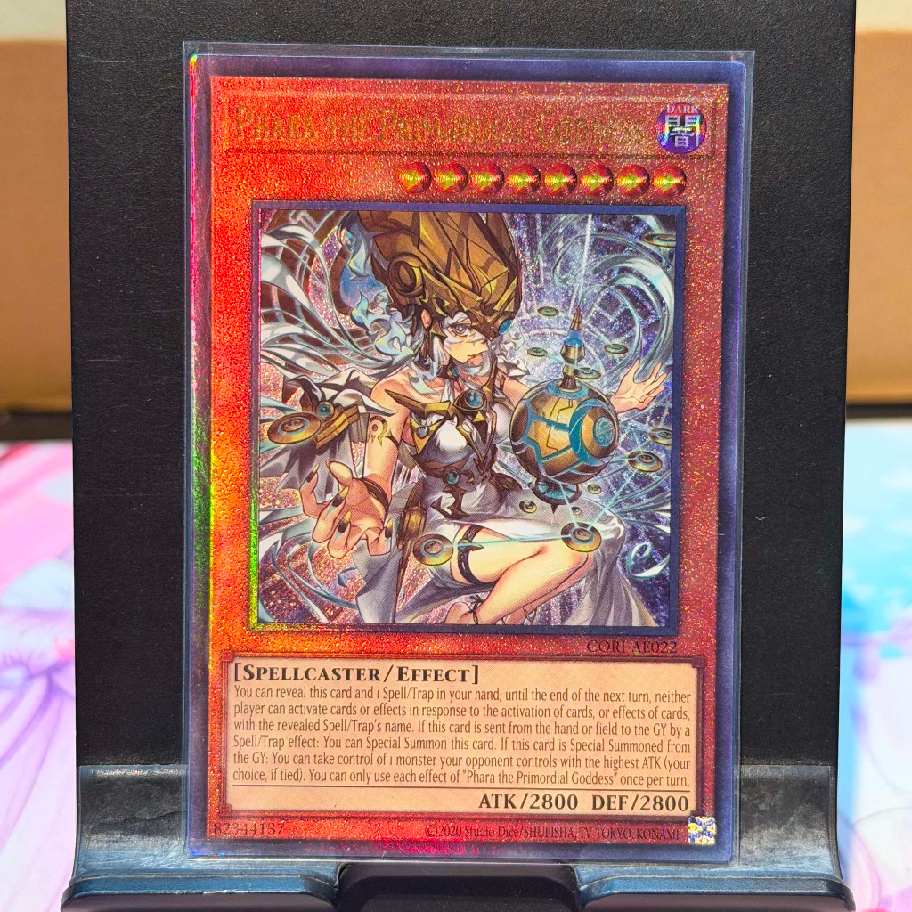 [ Bài Yugioh Chính Hãng ] CORI-AE022 Phara the Primordial Goddess - Ultimate Rare
