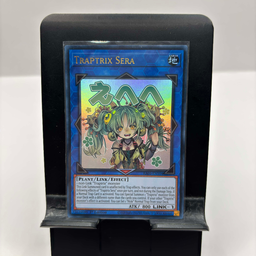 [ Bài Yugioh Chính Hãng ] Traptrix Sera (Stamp Edition) - RA05-EN104 - Ultra Rare