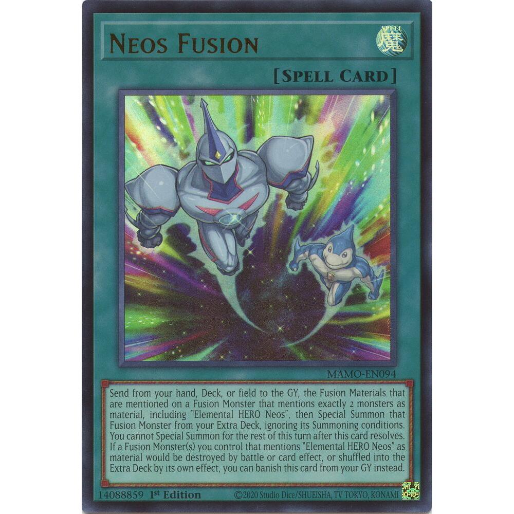 [Thẻ Bài Yugioh Chính Hãng] Neos Fusion - MAMO-EN094 - Ultra Rare