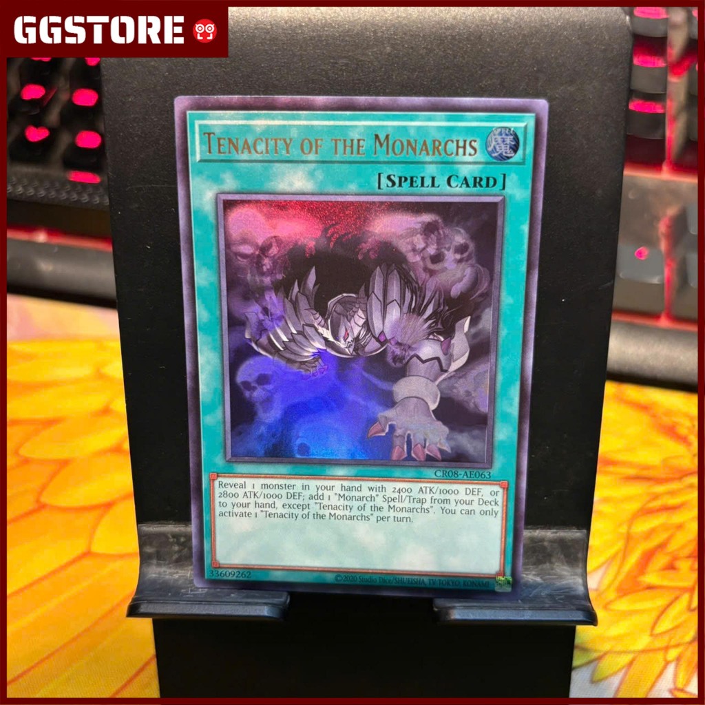 [ Bài Yugioh Chính Hãng ] CR08-AE063 Tenacity of the Monarchs - Ultra Rare