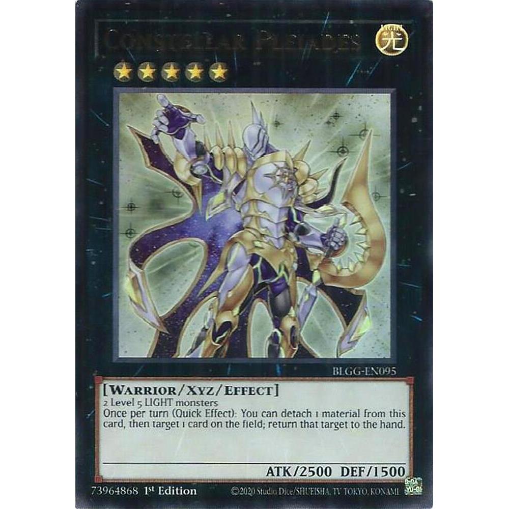 [ Bài Yugioh Chính Hãng ] Constellar Pleiades - BLGG-EN095 - Ultra Rare