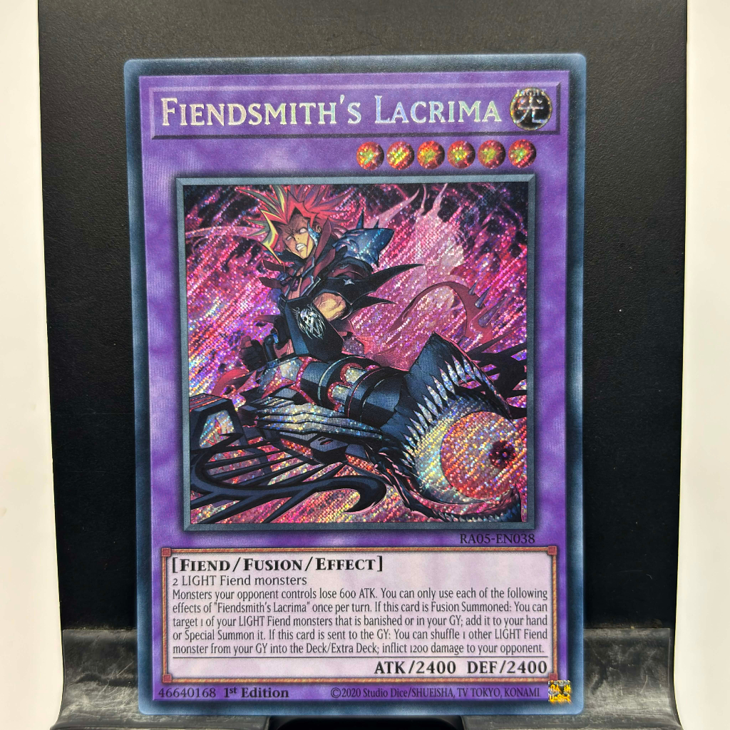 [ Bài Yugioh Chính Hãng ] Fiendsmith's Lacrima - RA05-EN038 - Super/Ultra/Secret