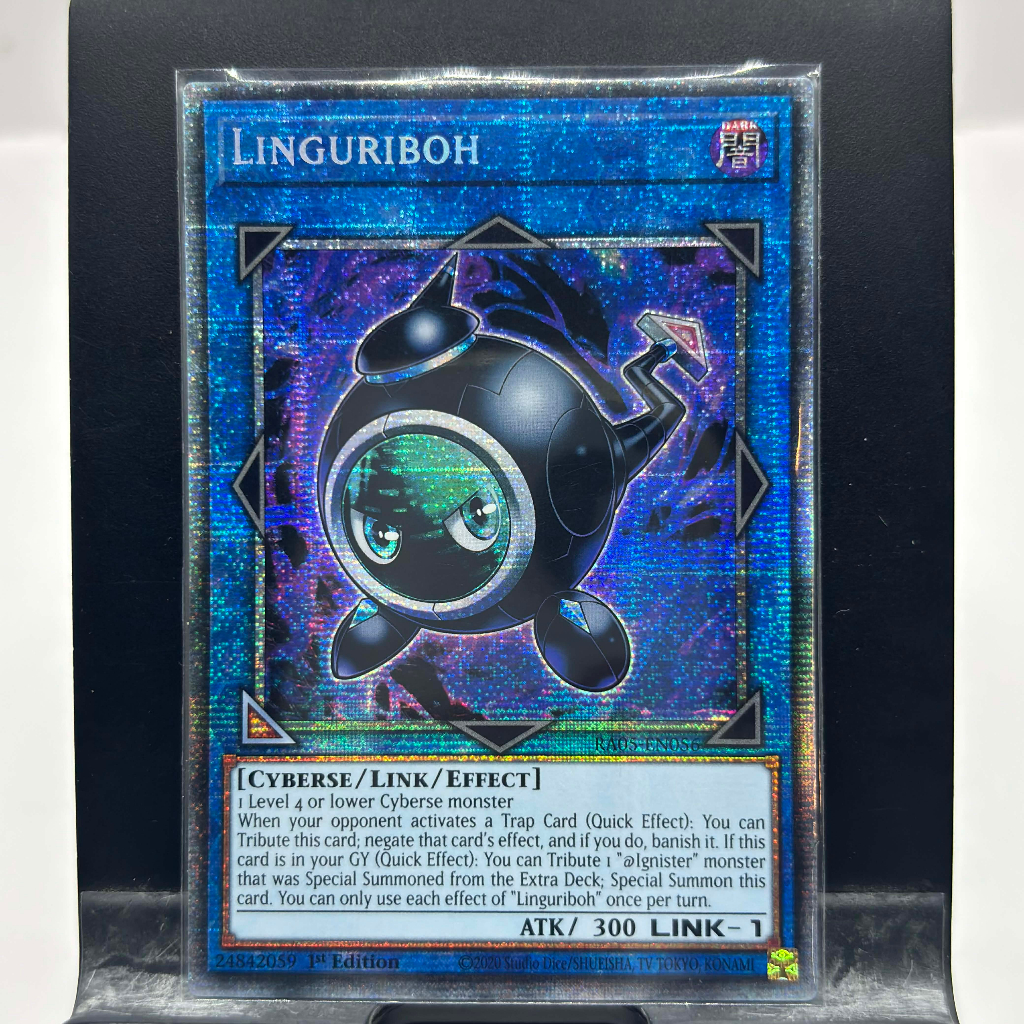 [ Bài Yugioh Chính Hãng ] Linguriboh - RA05-EN56 - Starlight Rare