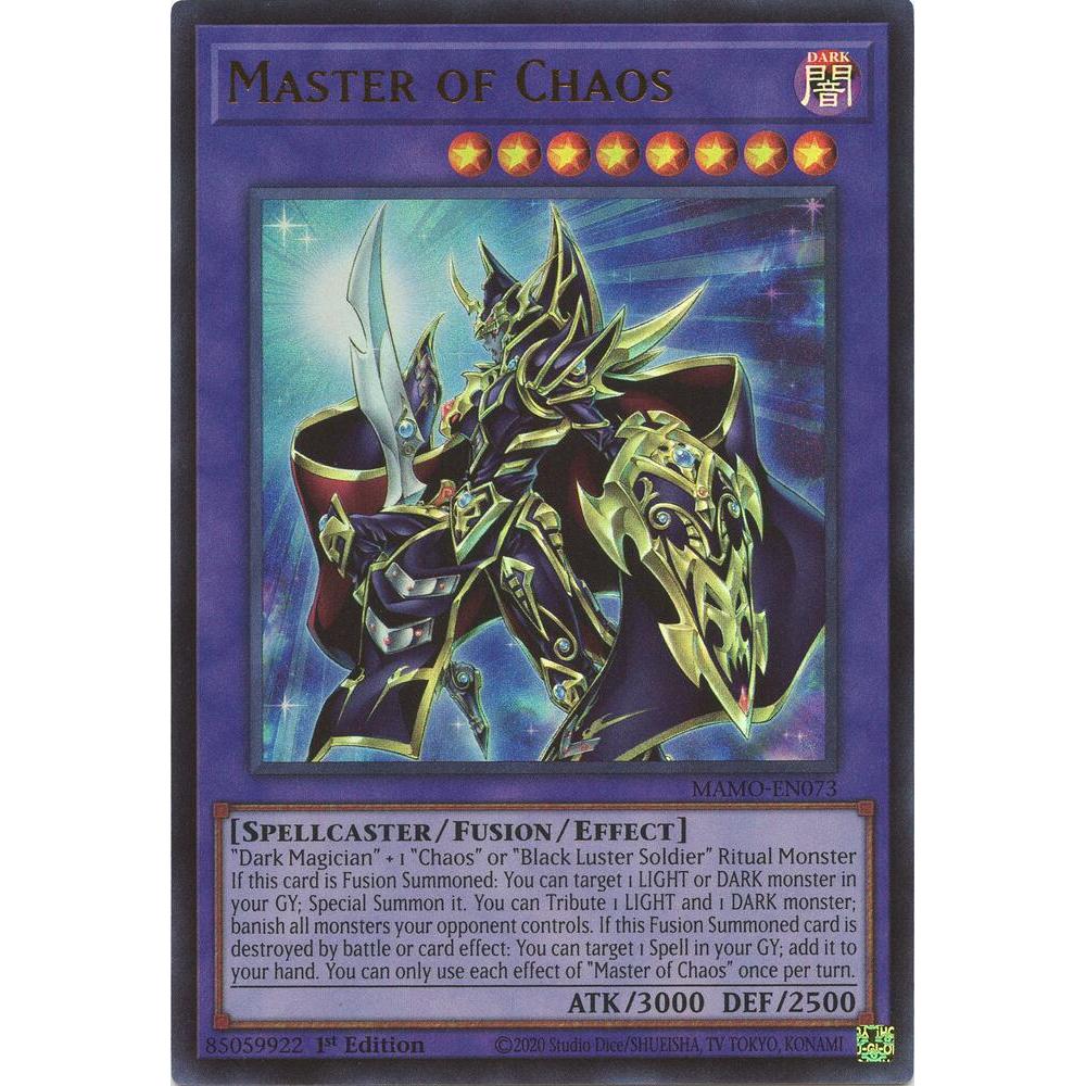 [Thẻ Bài Yugioh Chính Hãng] Master of Chaos - MAMO-EN073 - Ultra Rare