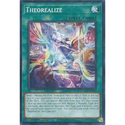 [ Bài Yugioh Chính Hãng ] Theorealize (DUAD-EN055) - Common