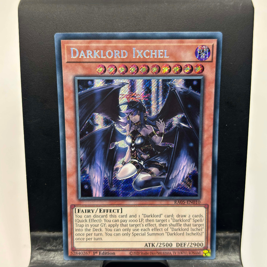 [ Bài Yugioh Chính Hãng ] Darklord Ixchel - RA05-EN010 - Super/Ultra/Secret