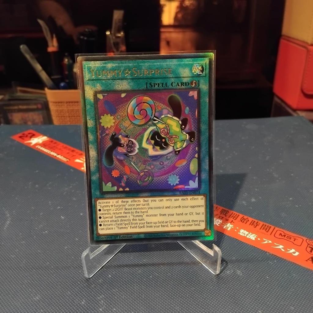 [ Bài Yugioh Chính Hãng ] RA05-EN074 Yummy Surpise - Ultimate Rare