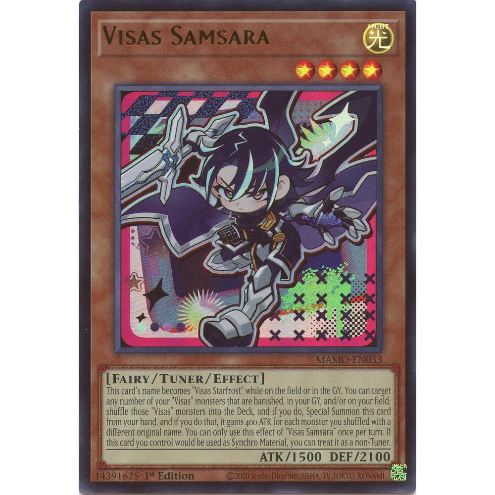 [Thẻ Bài Yugioh Chính Hãng] Visas Samsara (chibi art) - MAMO-EN033 - Ultra Rare