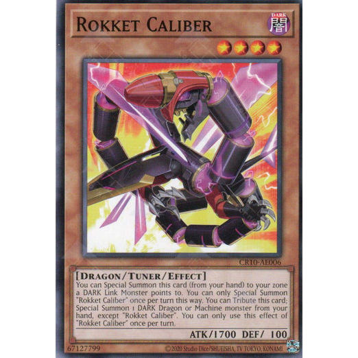 [ Bài Yugioh Chính Hãng ] CR10-AE006 Rokket Caliber - Common