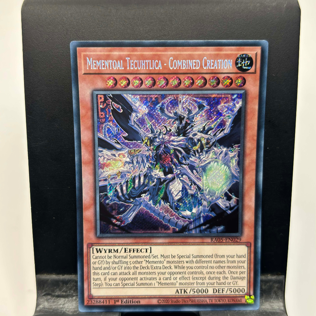 [ Bài Yugioh Chính Hãng ] Mementoal Tecuhtlica - Combined Creation - RA05-EN029 - Super/Ultra/Secret