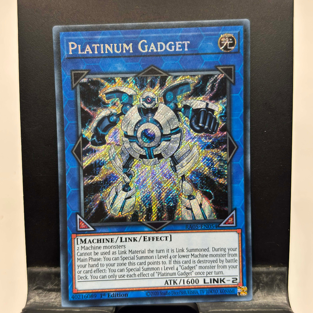 [ Bài Yugioh Chính Hãng ] Platinum Gadget - RA05-EN054 - Super/Ultra/Secret