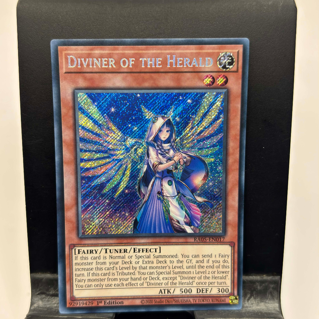 [ Bài Yugioh Chính Hãng ] Diviner of the Herald - RA05-EN017 - Super/Ultra/Secret