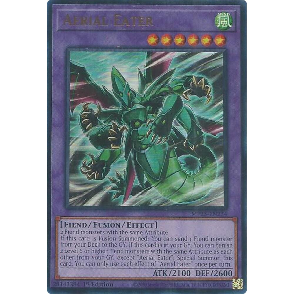 [ Bài Yugioh Chính Hãng ] Aerial Eater - MP25-EN234 - Ultra Rare 1st Edition