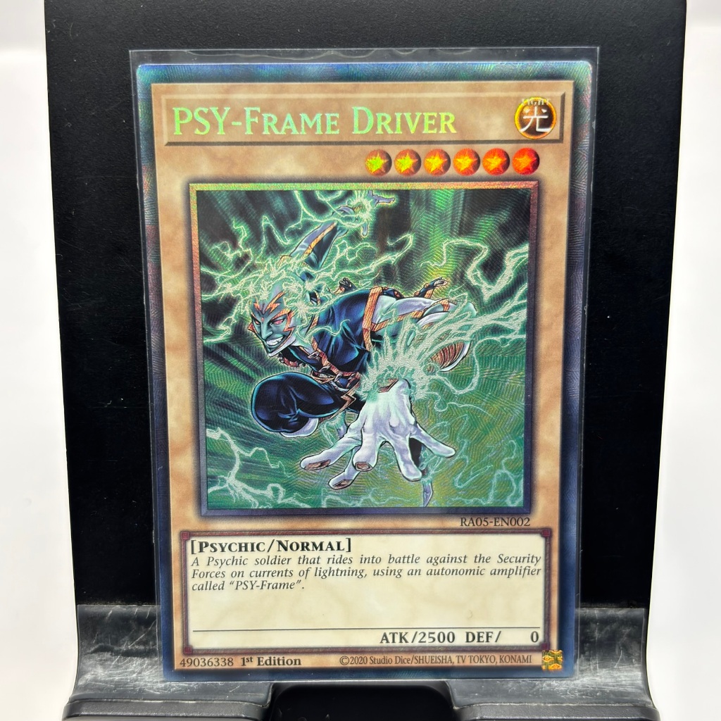 [ Bài Yugioh Chính Hãng ] RA05-EN002 PSY-Frame Driver - Collector Rare