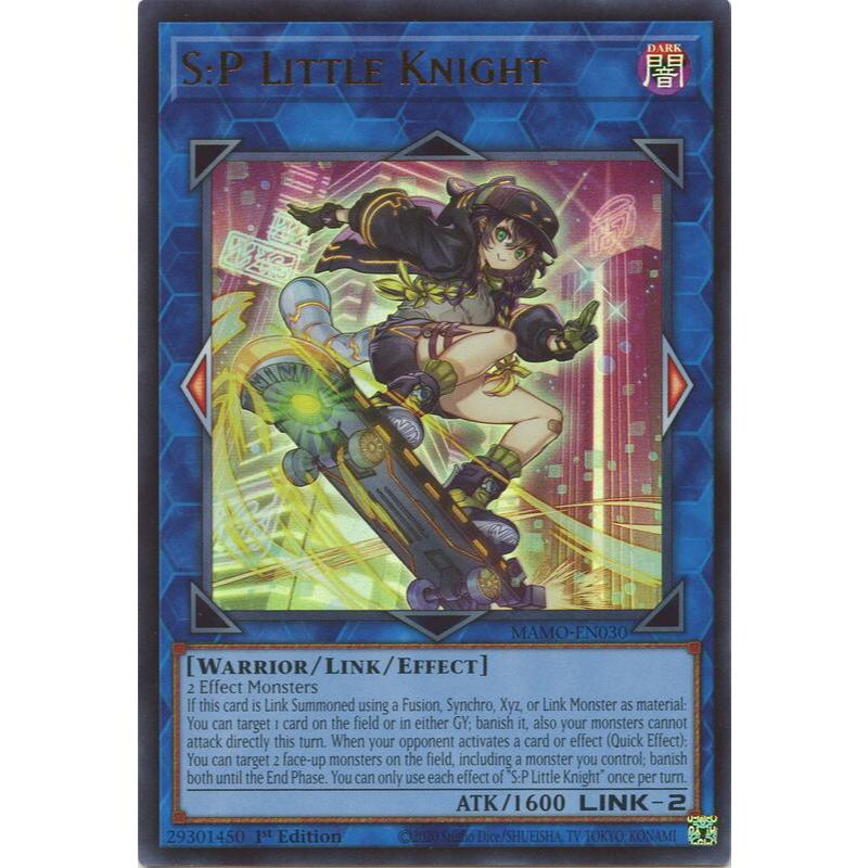 [ Bài Yugioh Chính Hãng ] S:P Little Knight (Alt Art) - MAMO-EN030 - Ultra Rare