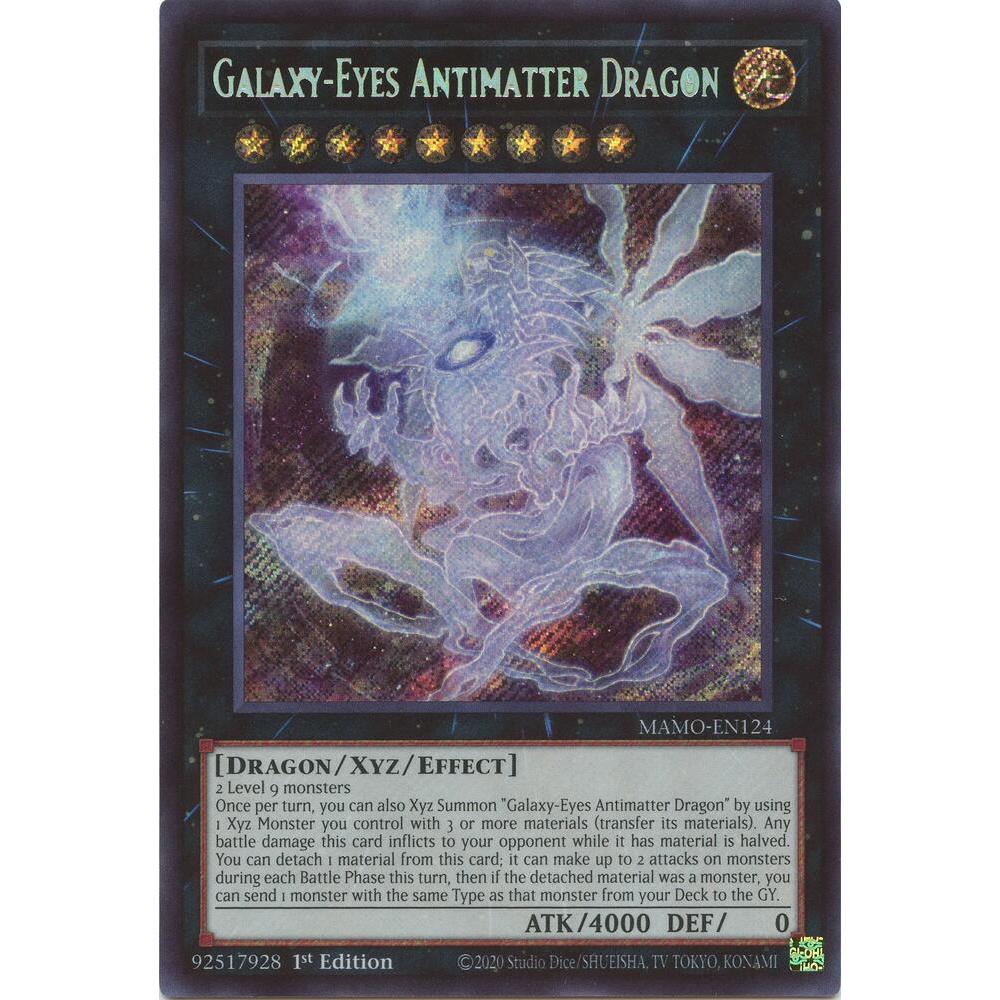 [Thẻ Bài Yugioh Chính Hãng] Galaxy-Eyes Antimatter Dragon - MAMO-EN124 - Secret Rare