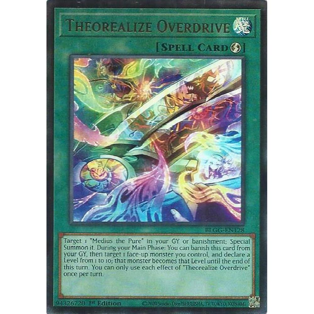 [ Bài Yugioh Chính Hãng ] Theorealize Overdrive - BLGG-EN128 - Ultra Rare