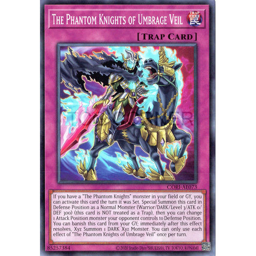 [ Bài Yugioh Chính Hãng ] CORI-AE073 The Phantom Knights of Umbrage Veil - Common