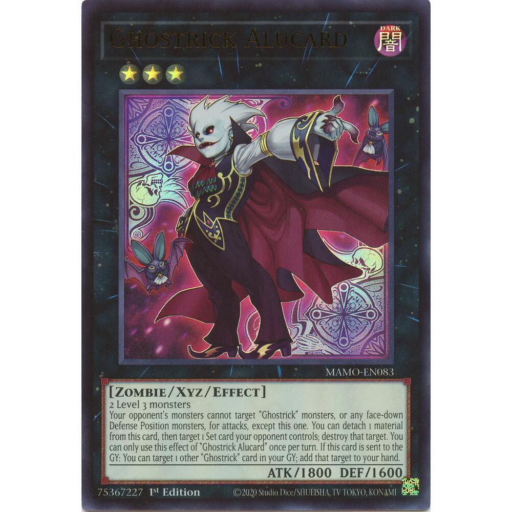 [Thẻ Bài Yugioh Chính Hãng] Ghostrick Alucard - MAMO-EN083 - Ultra Rare