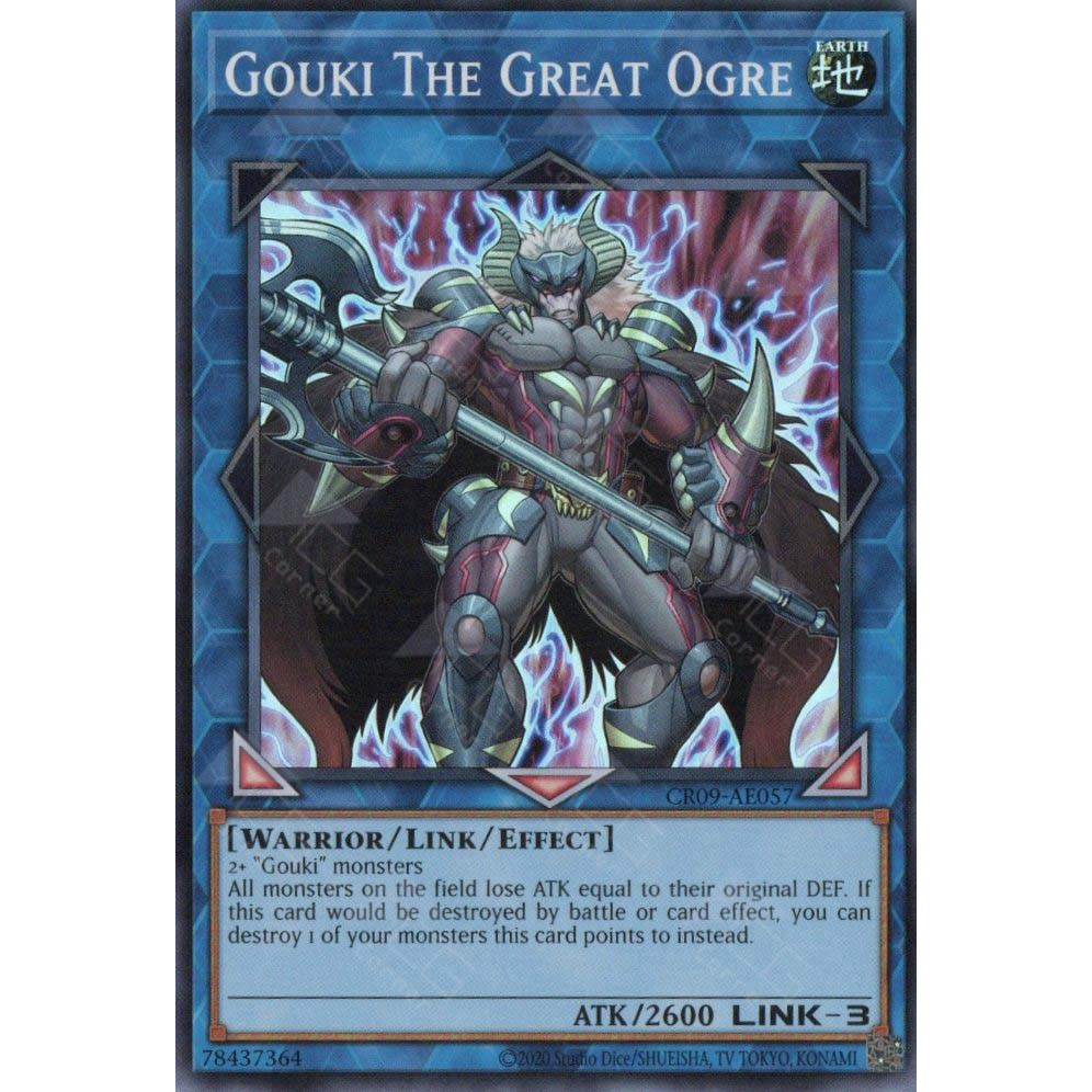 [ Bài Yugioh Chính Hãng ] CR09-AE057 Gouki The Great Ogre - Super Rare
