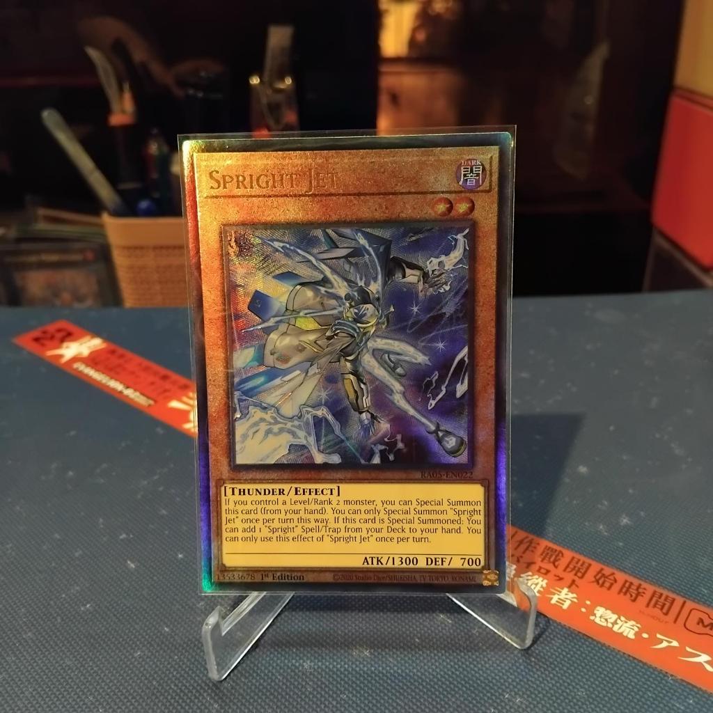 [ Bài Yugioh Chính Hãng ] RA05-EN022 Spright Jet - Ultimate Rare