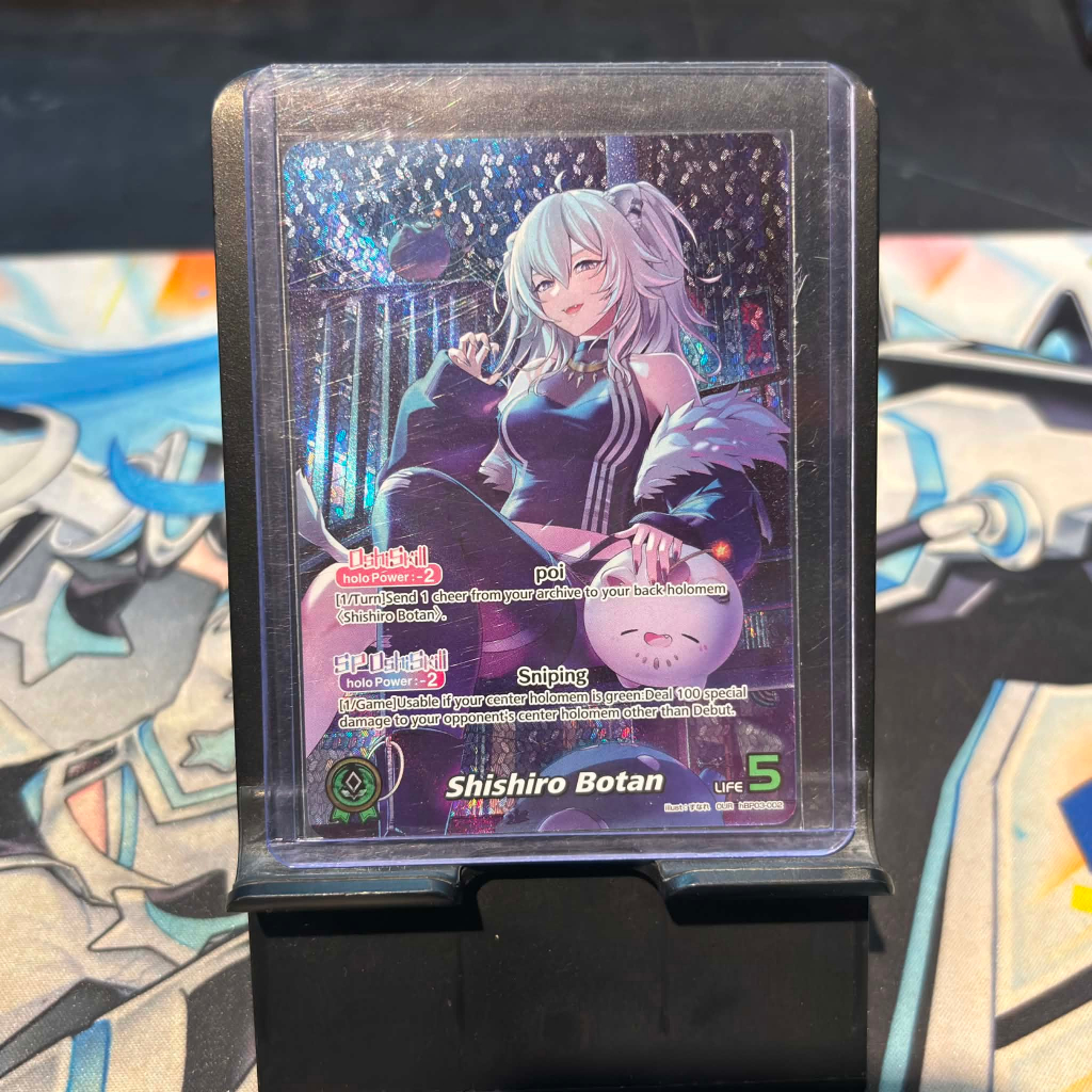[ Bài Hololive Chính Hãng ] Shishiro Botan - hBP03-002 - Oshi Ultra Rare (OUR)