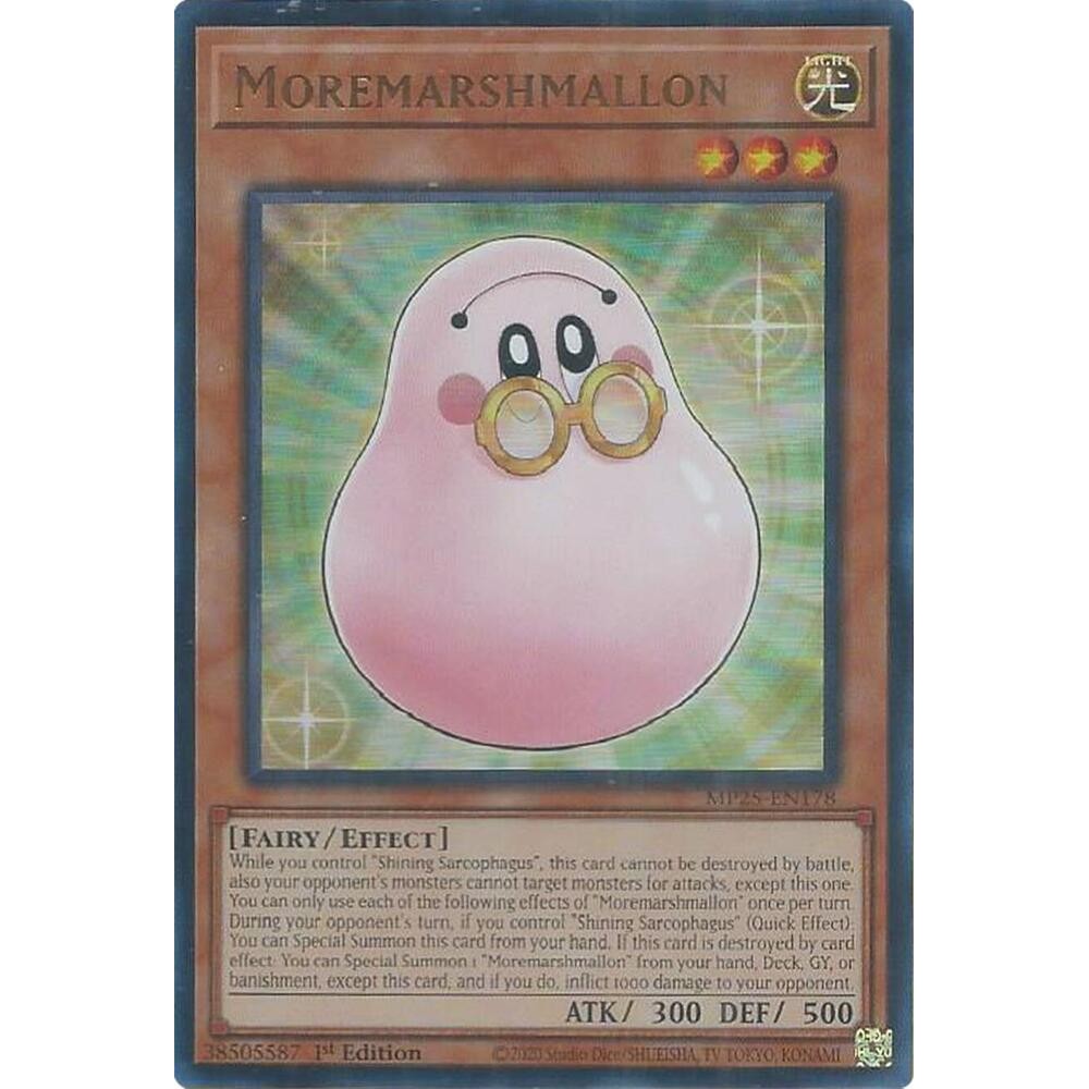 [ Bài Yugioh Chính Hãng ] Moremarshmallon - MP25-EN178 - Ultra Rare 1st Edition