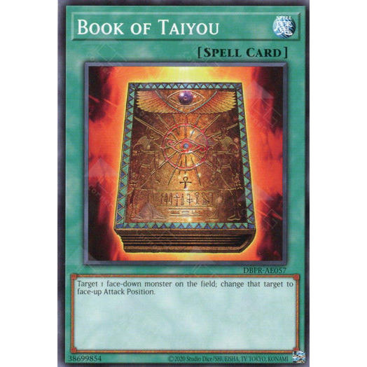 [ Bài Yugioh Chính Hãng ] DBPR-AE057 Book of Taiyou - Common
