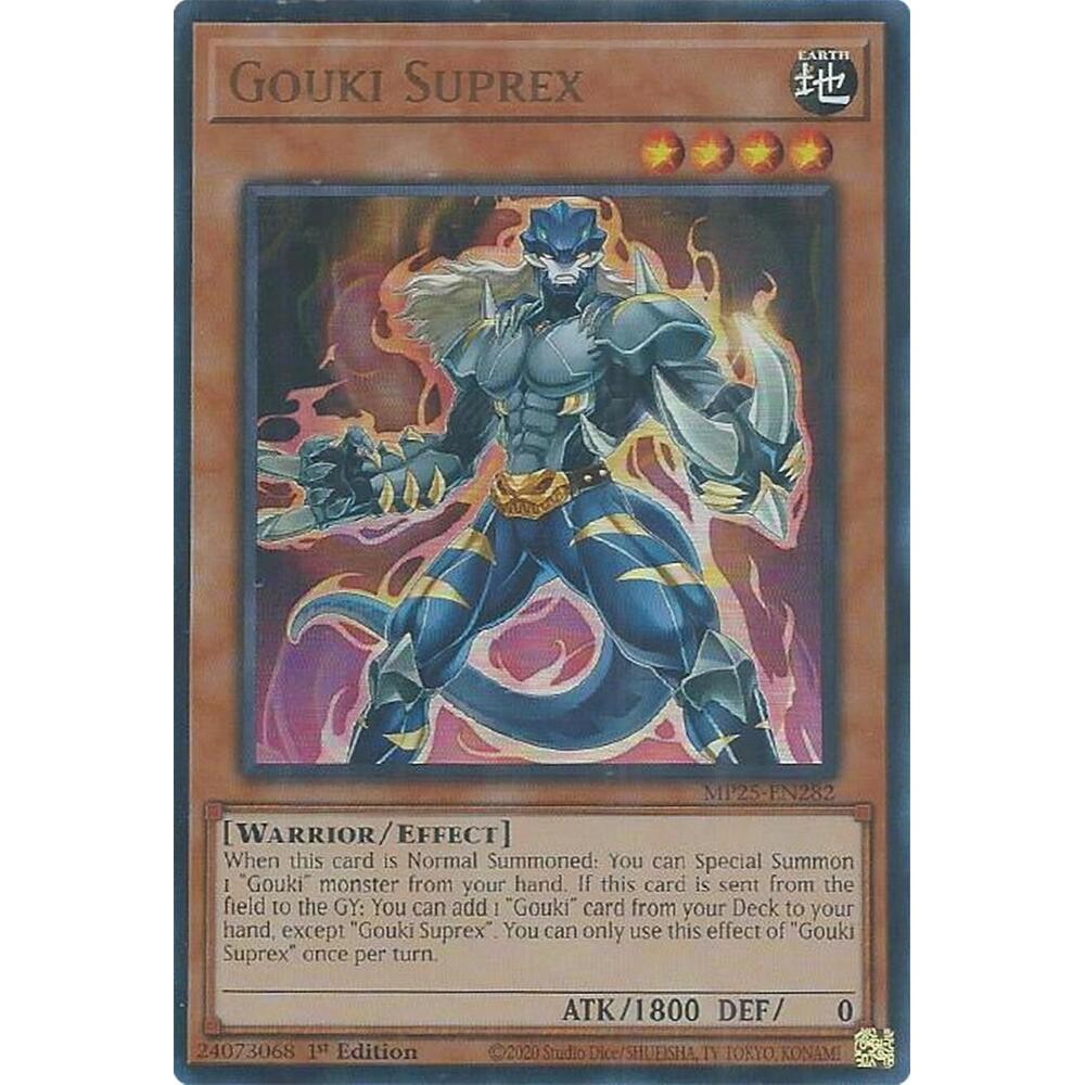[ Bài Yugioh Chính Hãng ] Gouki Suprex - MP25-EN282 - Ultra Rare 1st Edition