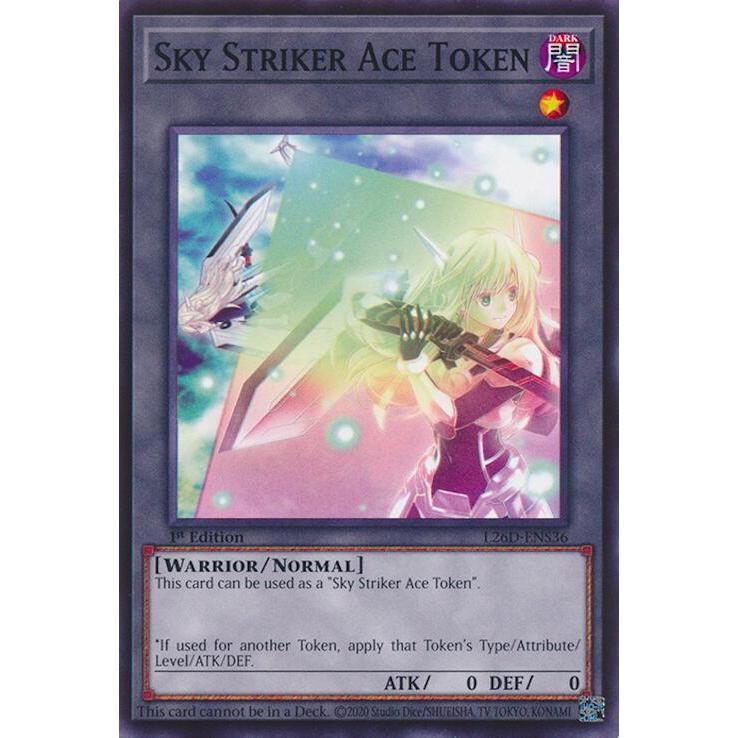 [ Bài Yugioh Chính Hãng ] Sky Striker Ace Token - L26D-ENS36 - Common