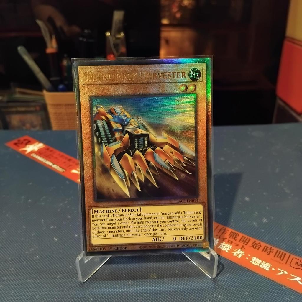 [ Bài Yugioh Chính Hãng ] RA05-EN014 Infinitrack Harvester - Ultimate Rare