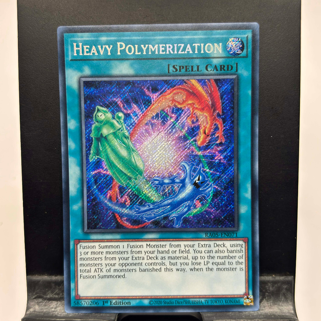 [ Bài Yugioh Chính Hãng ] Heavy Polymerization - RA05-EN071 - Super/Ultra/Secret