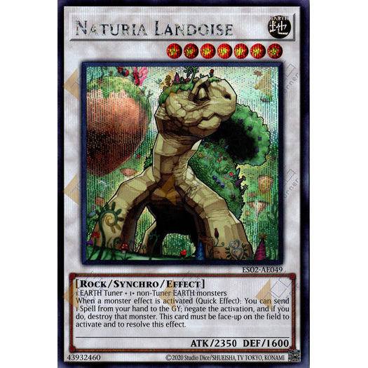 [ Bài Yugioh Chính Hãng ] ES02-AE049 Naturia Landoise - Secret Rare